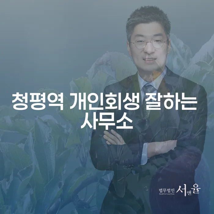청평역 개인회생 잘하는 사무소